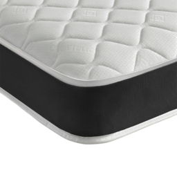 Starlight Beds Eclipse Small Single Memory Foam and Open Coil Spring Hybrid Mattress - Black - Wilko - thumbnail 4
