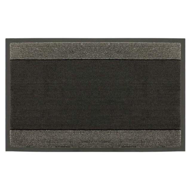 JVL Miracle Barrier Mat Charcoal 60 x 90cm - JVL Homewares - Wilko - image 1