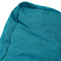Living and Home Blue Soft Corduroy Chair Cushion 55 x 55cm - Size: 5 x 55 x 55cm - Wilko - thumbnail 6