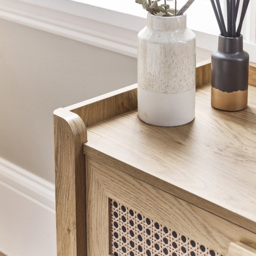 Julian Bowen Sydney 5 Drawer Rattan Effect Chest of Drawers - Wood - Wilko - thumbnail 7