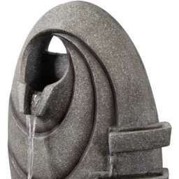 Teamson Home Grey Modern Oval Outdoor Fountain - Size: 79.5 x 24.99 x 40.01cm - Wilko - thumbnail 7