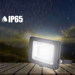ENER-J 20W 6000K Non PIR LED SMD Floodlight 2 Pack - Size: 13.5 x 35 x 35cm - White - Wilko - thumbnail 6