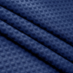 Velosso Waffle Navy Blackout Curtains 183 x 168cm - Size: W 168 x D 183cm - Blue - Wilko - thumbnail 7