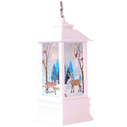 Jaoyeh White Snowman Outdoor Christmas Decoration Light - Size: 8 x 7 x 13cm - Wilko - thumbnail 1