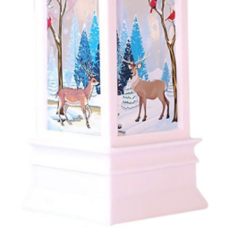 Jaoyeh White Snowman Outdoor Christmas Decoration Light - Size: 8 x 7 x 13cm - Wilko - thumbnail 4