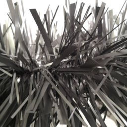 Samuel Alexander Matt Graphite Chunky and Fine Mix Christmas Tinsel Garland 2m - Grey - Wilko - thumbnail 6