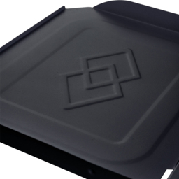 Living and Home Black Portable Outdoor Charcoal Grill with Folding Side Table - Size: 60.5 x 66 x 30cm - Wilko - thumbnail 7