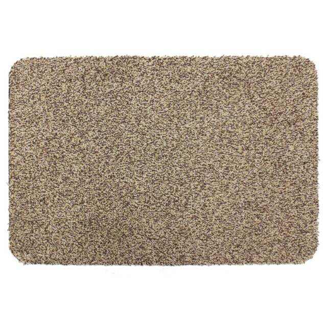 JVL Tanami Beige Barrier Doormat 50 x 75cm - Cream - JVL Homewares - Wilko - image 1