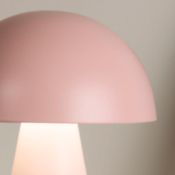 Lighting Collection Dome Pink Rechargeable LED Table Lamp - Size: 23 x 10.5 x 10.5cm - Wilko - thumbnail 5