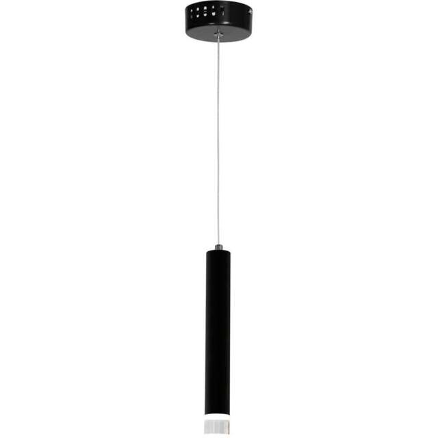 Milagro Carbon Black LED Pendant Lamp 230V - Size: 10 x 10 x 90cm - Wilko - image 1