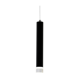 Milagro Carbon Black LED Pendant Lamp 230V - Size: 10 x 10 x 90cm - Wilko - thumbnail 4