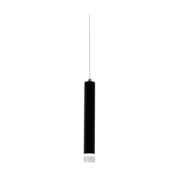 Milagro Carbon Black LED Pendant Lamp 230V - Size: 10 x 10 x 90cm - Wilko - thumbnail 3