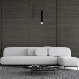 Milagro Carbon Black LED Pendant Lamp 230V - Size: 10 x 10 x 90cm - Wilko - thumbnail 5