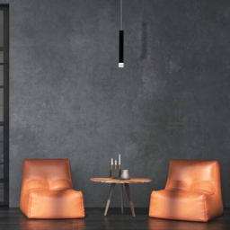 Milagro Carbon Black LED Pendant Lamp 230V - Size: 10 x 10 x 90cm - Wilko - thumbnail 7