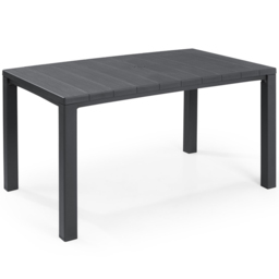 Keter Julie Elisa 6 Seater Garden Dining Set Graphite - Wilko - thumbnail 4
