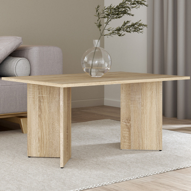 Furniture To Go Karon Sonoma Oak Coffee Table - Size: 59.7 x 87 x 43cm - Brown - Wilko - image 1