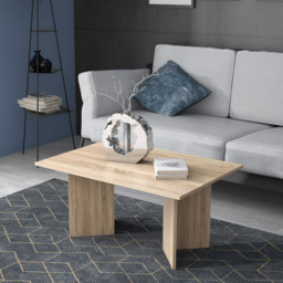 Furniture To Go Karon Sonoma Oak Coffee Table - Size: 59.7 x 87 x 43cm - Brown - Wilko - thumbnail 5