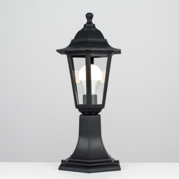 ValueLights Mayfair Black Outdoor Post Topper Light - Size: 16.6 x 23.4 x 23.4cm - Wilko - thumbnail 5