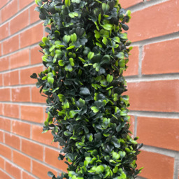 Leaf Natural Boxwood Spiral Topiary Artificial Tree in Pot 4ft - Size: 120 x 40 x 40cm - Green - Wilko - thumbnail 6