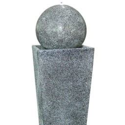 Bermuda Aragon Water Feature - Size: 34 x 34 x 93cm - Grey - Bermuda Water Gardens - Wilko - thumbnail 3