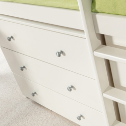 Julian Bowen Roxy Single Stone White Mid Sleeper Workstation - Wilko - thumbnail 6