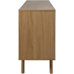 Florence Marte 2 Door 4 Drawer Oak Sideboard - Brown - Furniture To Go - Wilko - thumbnail 5