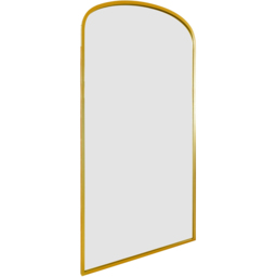 MirrorOutlet The Angustus Gold Metal Arched Garden Wall Mirror 200 x 100cm - Size: 200 x 100 x 3cm - Wilko - thumbnail 4