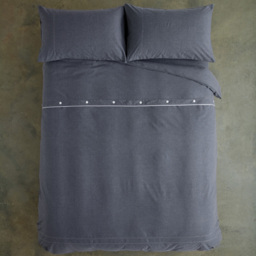 Deyongs Southwick Navy Pillowcase 2 Pack - Size: 50 x 75cm - Blue - Wilko - thumbnail 4