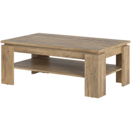 Florence Chestnut and Matera Grey Large Coffee Table - Size: 67 x 110 x 43cm - Brown - Furniture to Go - Wilko - thumbnail 5