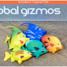 Global Gizmos Fish Water Bubble Lamp 90cm - Size: 90 x 18 x 18cm - Multi - Wilko - thumbnail 7
