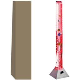 Global Gizmos Fish Water Bubble Lamp 90cm - Size: 90 x 18 x 18cm - Multi - Wilko - thumbnail 4