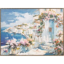 Santorini Paradise Gel Canvas Blue - Wilko - thumbnail 1