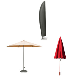 Home Source Duracover UV Jumbo Parasol Cover - Size: 190 x 43 x 25cm - Black - Wilko - thumbnail 4