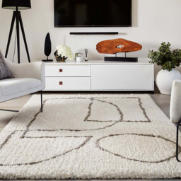 Origins Artisan Picasso White Grey Rug 160 x 230cm - Origins Rugs - Wilko - thumbnail 3