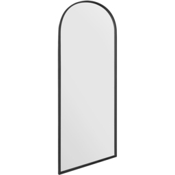 MirrorOutlet The Arcus Black Framed Arched Garden Wall Mirror 180 x 60cm - Size: 180 x 60 x 3cm - Wilko - thumbnail 4