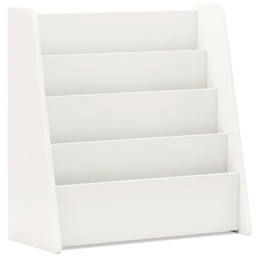 Costway 4 Tier White Kids Bookshelf - Size: 4 Shelf - Wilko - thumbnail 3