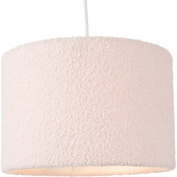 Pink Boucle Effect Shade Pink - Wilko - thumbnail 6