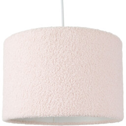 Pink Boucle Effect Shade Pink - Wilko - thumbnail 4