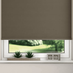 New EdgeBlinds Thermal Blackout Roller Blinds Chocolate 110cm - Size: W 110cm x D 165cm - Brown - New Edge Blinds - Wilko - thumbnail 4