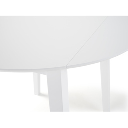 Julian Bowen Coast 4 Seater Round Dropleaf Table White - Wilko - thumbnail 7