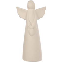 The Seasonal Gift Co. Angel White Ceramic Christmas Decoration 19cm - Size: 19.5 x 9 x 6cm - Wilko - thumbnail 1