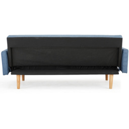 Home Detail Ryan 2 Seater Blue Sofa Bed - Wilko - thumbnail 6
