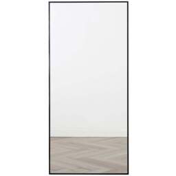 Anax Black Framed Wall Mirror 180 x 80cm - Home Garden Direct - Wilko - thumbnail 1