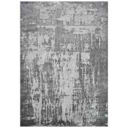 Desire Rugs Serenity Grey Abstract Abrasion Rug 200 x 290cm - Wilko - thumbnail 1