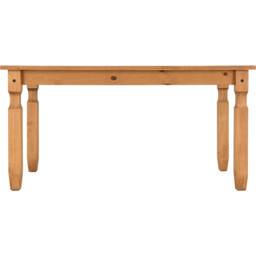 Seconique Corona 4 Seater Dining Table Distressed Waxed Pine - Brown - Wilko - thumbnail 4