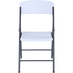 Lifetime Products Foldable Essential Chair - Size: 84.5 x 47.9 x 50.7cm - White - Wilko - thumbnail 3