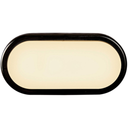 Nordlux Cuba Black Oval Garden Wall Light - Size: 20.5 x 20.5 x 10cm - Wilko - thumbnail 4