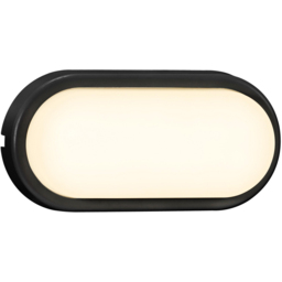 Nordlux Cuba Black Oval Garden Wall Light - Size: 20.5 x 20.5 x 10cm - Wilko - thumbnail 3