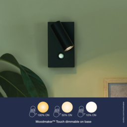 Nordlux Omari Black Wall Light - Size: 12 x 7 x 12cm - Wilko - thumbnail 7