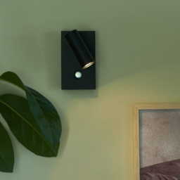 Nordlux Omari Black Wall Light - Size: 12 x 7 x 12cm - Wilko - thumbnail 3
